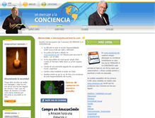 Tablet Screenshot of mensajeaconciencia.com